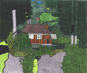 Orcas Island, Pt. Lawrence art